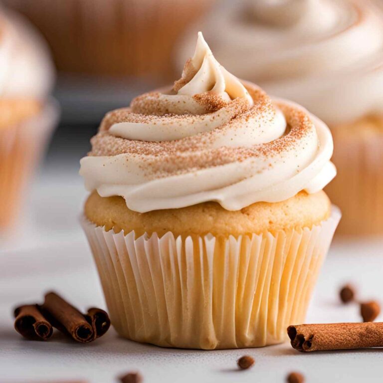 Cinnamon Vanilla Cupcakes